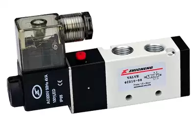 Zhaoqing Zhicheng 4C210-08 solenoid valve AC AC220V DC 24 is equivalent to Yadke 4V210-08