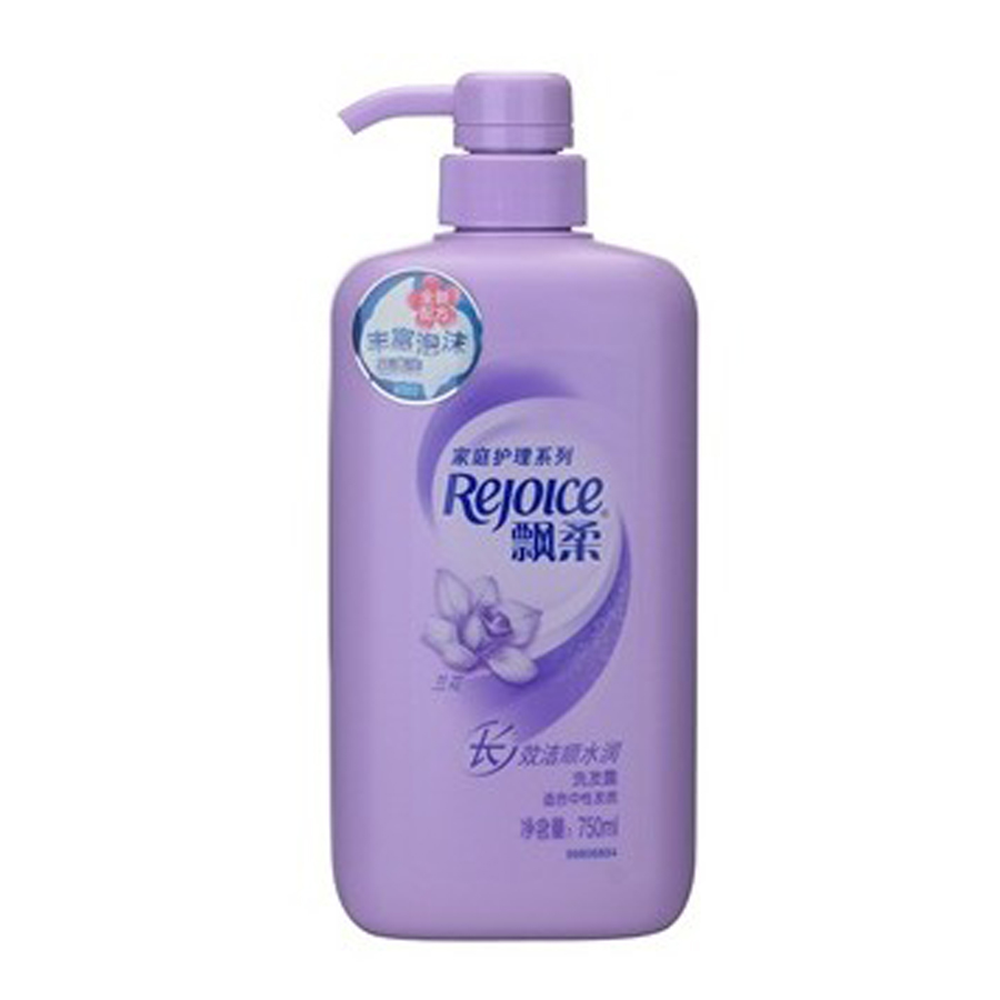 Rejoice飘柔家庭护理兰花长效洁顺水润洗发露750ml