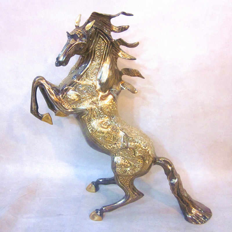 Pakistan traditional handicraft copper carving is a first horse to successfully recruit the money manufacturer direct sales