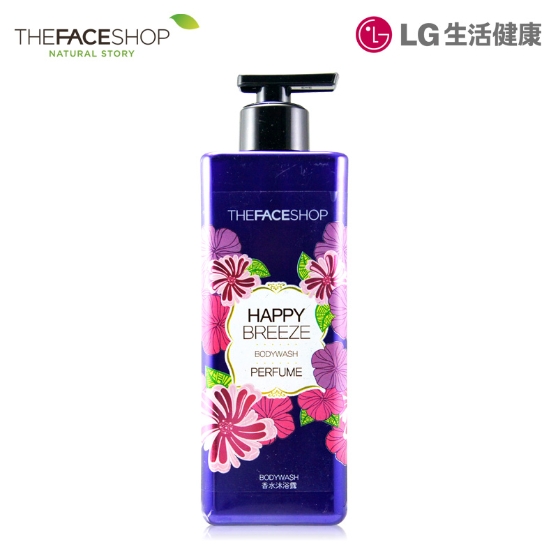 TheFaceShop菲诗小铺浪漫邂逅香水TFS沐浴露500ml持久清香