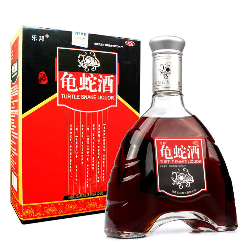乐邦 龟蛇酒500g 风湿药酒 活血 滋阴补肾 通络 祛风湿 包邮