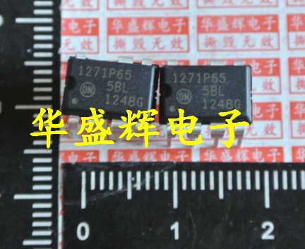 (Hua Shenghui) New LCD power management core NCP1271P65=1271P65 in-line DIP