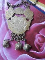 The National Flag Bird Bird Figure Silver Bell and Silver Chain 1