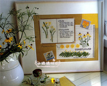 Japanese wind cross stitch kit French DMC embroidery thread idyllic flower notes