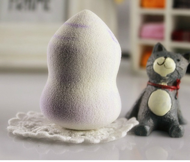 Gourd Type Sea Cotton Drop Cotton Sponge Powder Bashing Makeup Sponge Color Random Hair recently to stock Meired