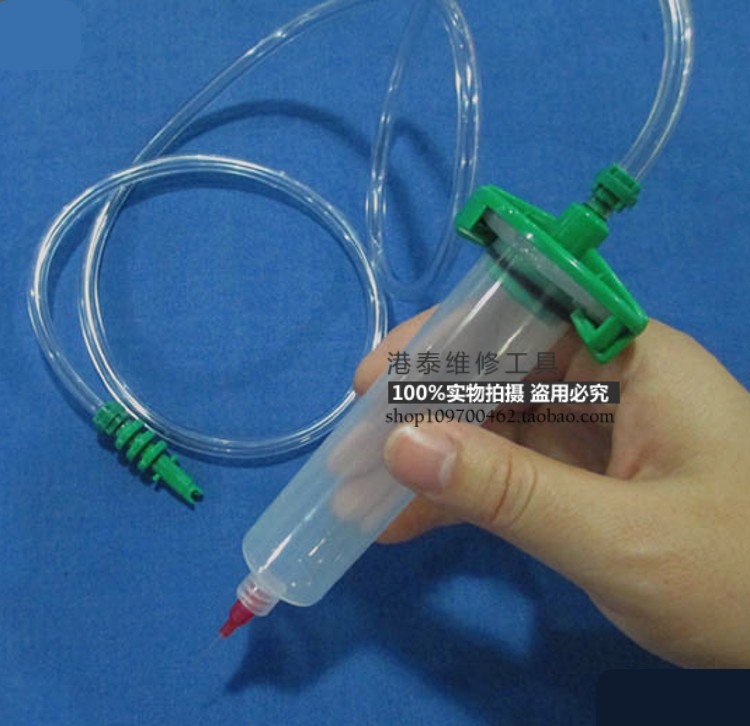 Transparent black American dispensing syringe 5cc 10cc 30cc 55cc Dispensing machine accessories consumables Hose