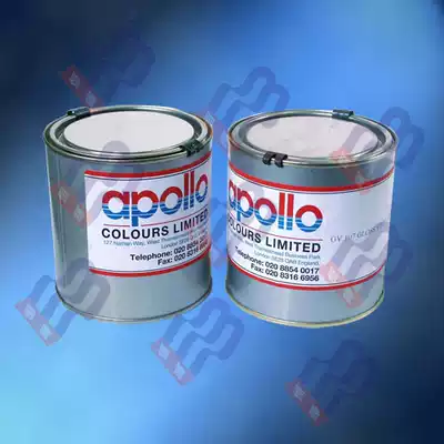 British APOLLO APOLLO screen printing pad printing ink plastic ink GV210 orange with 13% tax