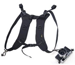 ສາຍກ້ອງສອງຈຸດ Xiangye FLYYE fast shooter detachable camera strap contain 2 pairs of cameras easy todetach buckle of the real