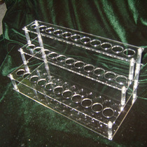 Eyeliner rack lipstick rack acrylic frame plexiglass frame plexiglass frame 3 layers of disassembly