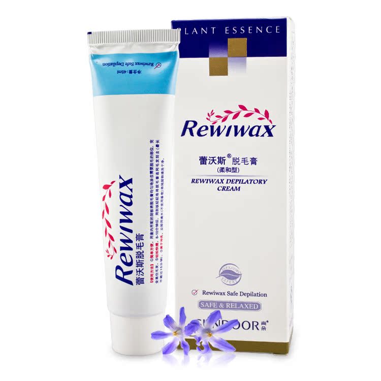 REWiWAX/蕾沃斯 幽蓝脱毛膏45ml(柔和型)
