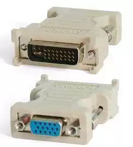 DVI VGA adapter DVI revolution VGA female DVI-D converter head 24 5 TV graphics card adapter