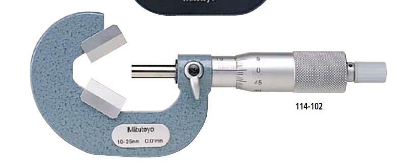Japan Sanfeng MITTOYO triple hook type outer diameter micrometer 114-104 (40-55 * 0 01)