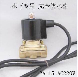 4 minutes 220V waterproof solenoid valve running spring solenoid valve safety waterproof
