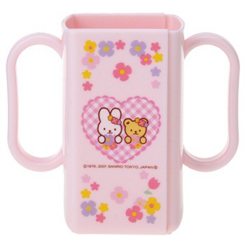 Hello Kitty 凯蒂猫双手柄软包装可调节饮料套水杯套