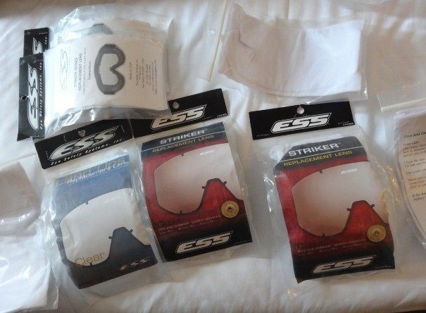 Eygoggles transparent replacement lens STRIKER goggles