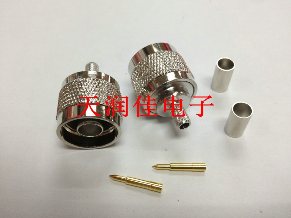 RF coaxial connector N-C-J3 male crimp RG142 RG58 line