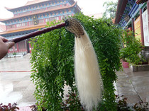 Taoist Chow dust instruments authentic true horsetail dust tai chi dust true ponytail Buddha dust true ponytail