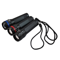 Bicycle Flashlight Strong Light Flashlight Strong Weak Light Flash 3 Gear Lumens Flashlight Telescopic Focus