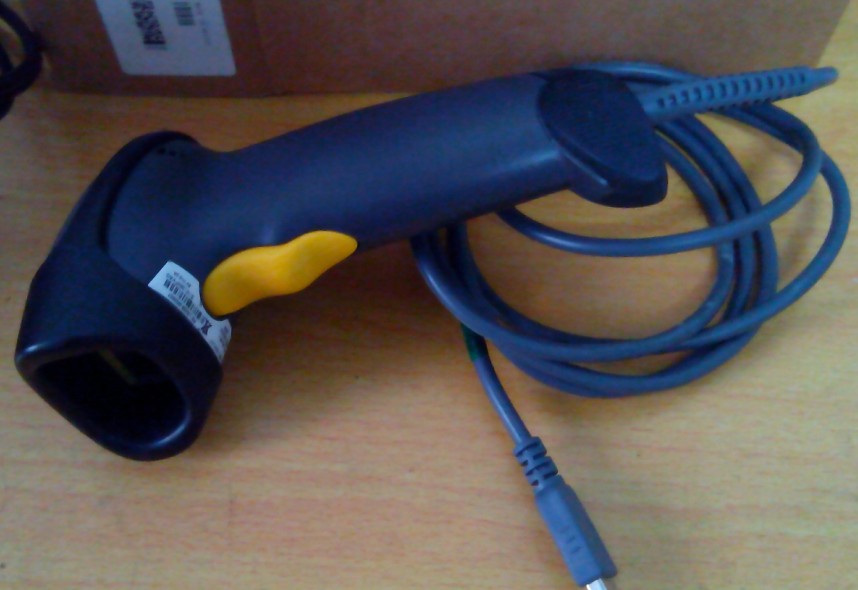 xunbao Symbol LS2208 laser scanner scanner (send USB interface) of imported second-hand