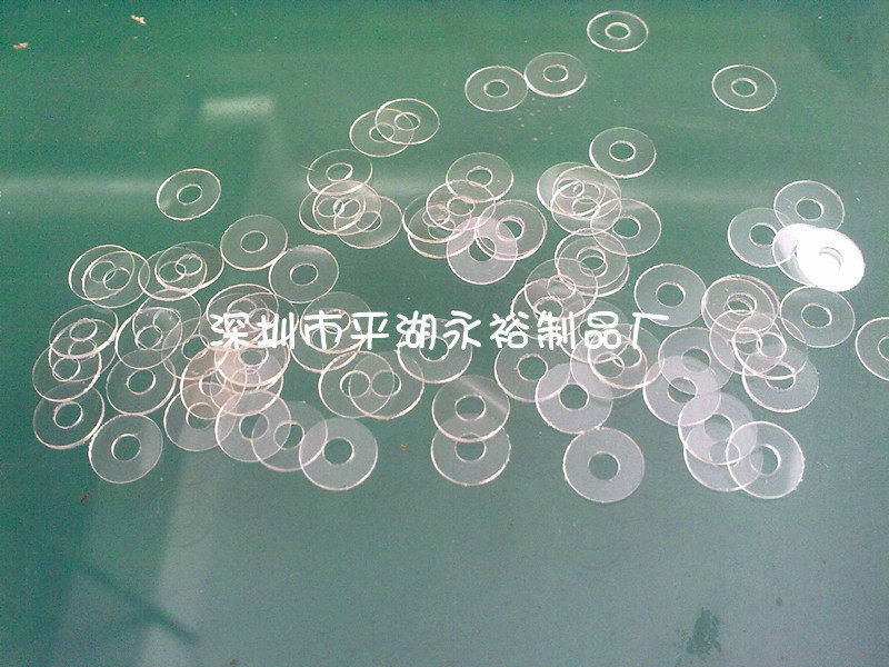 Plastic gasket PET meson outer 7mm*inner 3 5mm * thick 0 3mm5K