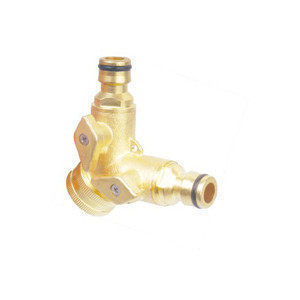 One-in-two-out copper-made control valve for plastic pipe or tap water pipe road is quick to pick up-Taobao
