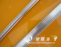 High-grade cabinet door upper and lower groove supporting furniture aluminum groove Aluminum frame sliding track Sliding door track rail Sliding door slide