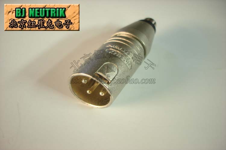 Switzerland NEUTRIK original imported NA2MPMF XLR male to RCA lotus female audio conversion head