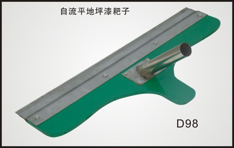 Self-leveling floor paint rake self-leveling tool leveling tool self-leveling engineering Mann knife