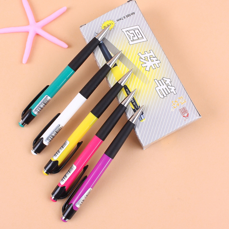 Hobby AH - 505 Classic Press Pen Pen Wholesale Smooth Writing Blue Pen