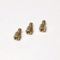 Motherboard copper column copper screw hexagonal copper column M3 fine tooth thread 3 hair