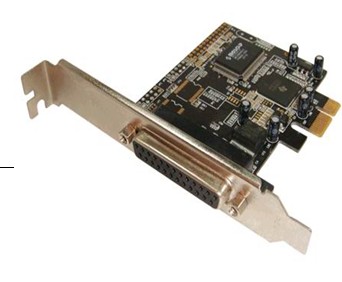 Parallel port card pcie to parallel port pci-e to parallel port card pci-e parallel port card lpt card printer interface card
