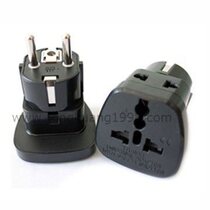 WDSI-9 Schuko converter plug in German plug Indonesian converter Korea conversion plug