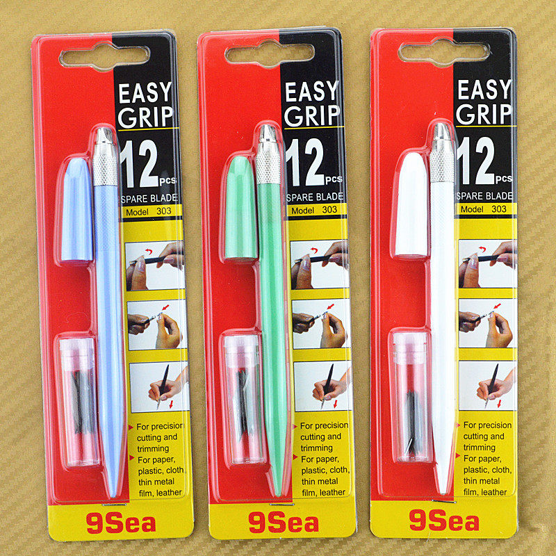 Taiwan Jiuyang Pen Knife Engraving Knife Engraving Knife Model Knife Rubber Stamp Sheen Suit Base Plate Deliver 12 sheet of blade 