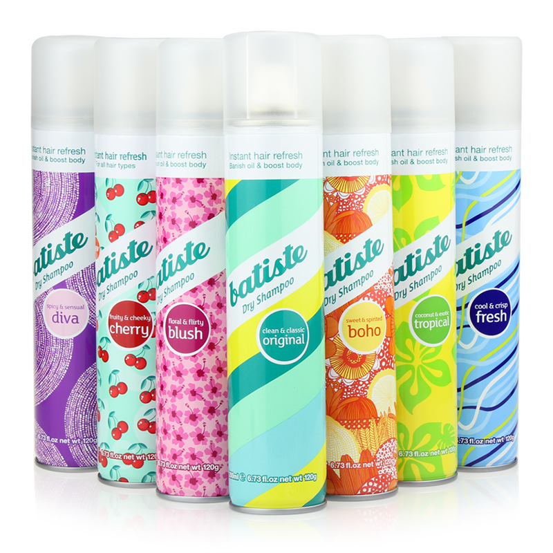 batiste碧缇丝免洗头发喷雾200ml孕妇月子头发去油蓬松干洗洗发水