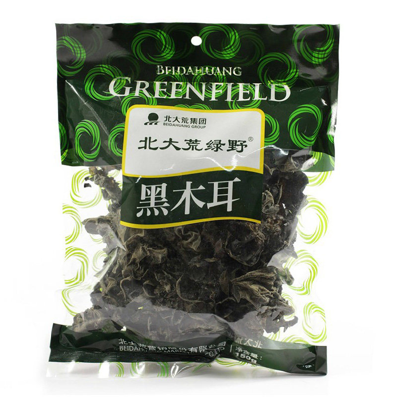 【天猫超市】北大荒绿野黑木耳150g/袋 干货山珍新老包装随机发货