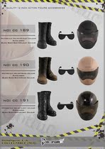 DOLLSFIGURE gothic gothic 1 6 CC189-CC191 Moto armor sunglasses leather boots spot