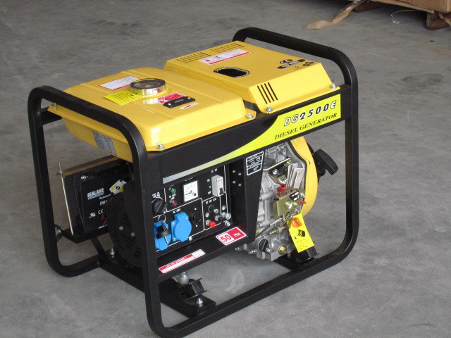 2KW Diesel Generator Household Small Diesel Generator 2kW Generator Electric Start European Quality