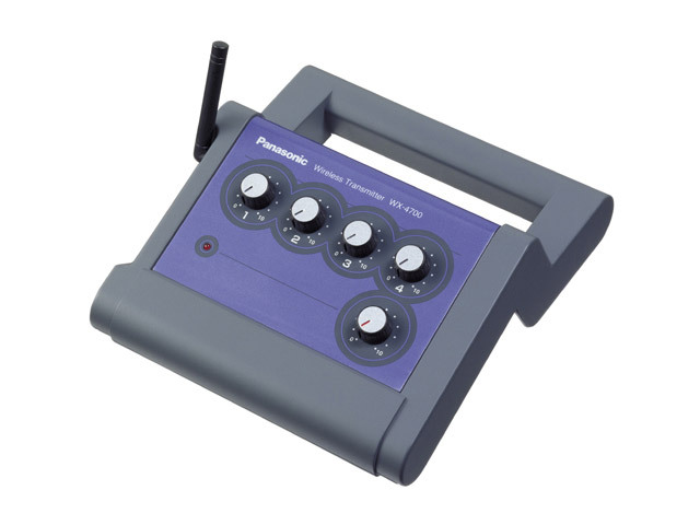 Panasonic Wireless PA System Portable Wireless Transmitter Panasonic WX-4700 CH
