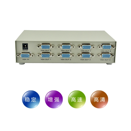 VGA High-definition Film Dispenser Subscreen Divider divider Computer screen 10% 8-1 Drag 1 points 8