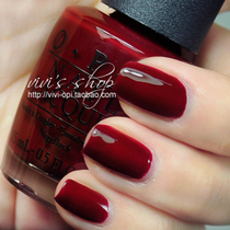 American OPI nail polish aunt wine red W52 White holding long-term quick-drying and changeable Red