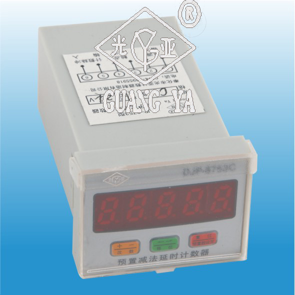 DJP-8753C preset subtraction time-lapse counter