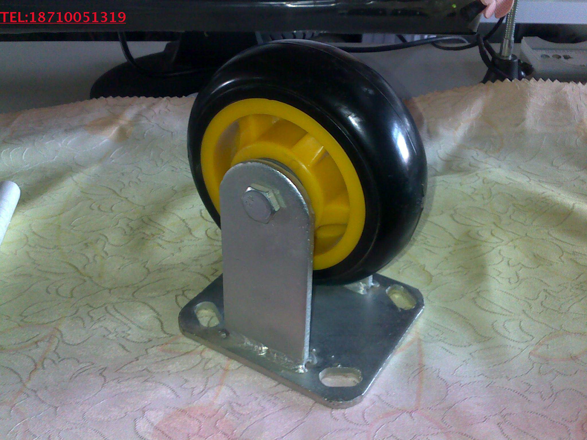 5 inch heavy-duty polyurethane wheel directional wheel wheel diameter 125mm flat wheel caster universal wheel instrument wheel
