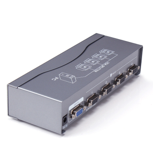 Dite DT-7254 VGA Distributor 1-1-4 Interface Monitor 250HZ 40-meter Transmission 1080P