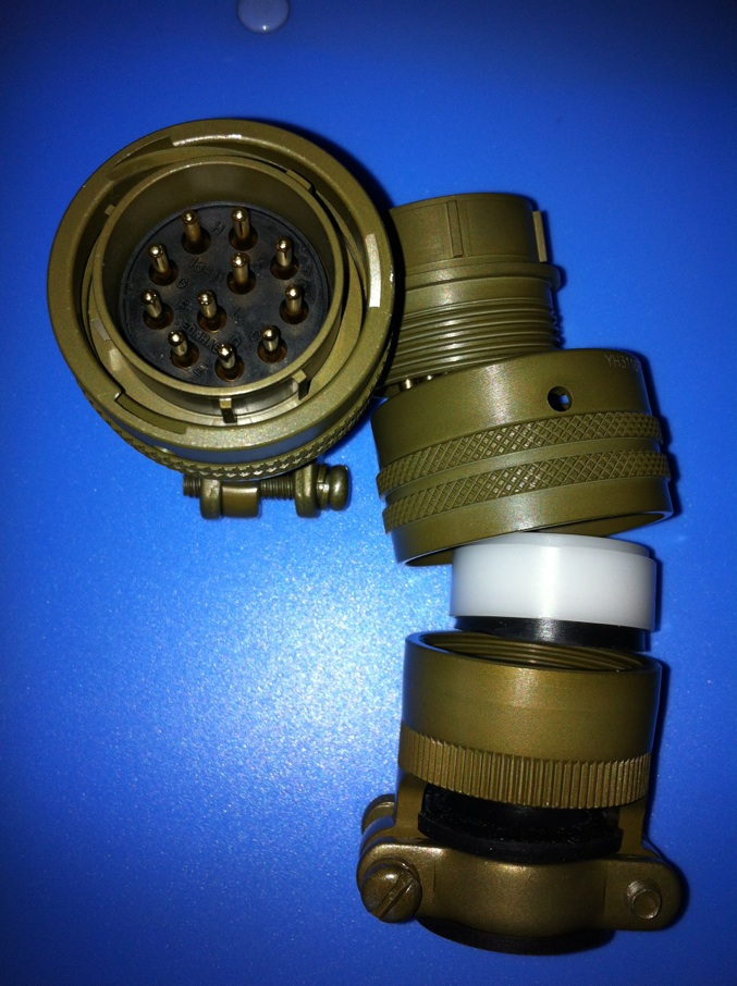 Spot Air plug MS3116F14-5P 5 Core military gauge bayonet Air plug