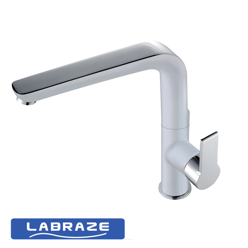 Export German quality labraze fashion all copper kitchen sink faucet paint chrome plating