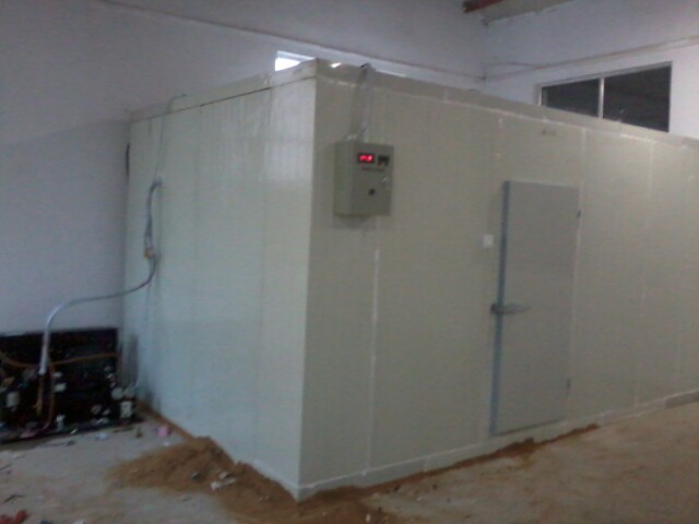 40 cubic meters -18 degrees cold storage 5P semi-closed DD-40 fan ice storage freezer full set of equipment price 