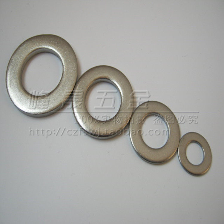 Promotion 201 stainless steel flat cushion gasket Gasket Screws Mat Waji sushi M6-M20 Series