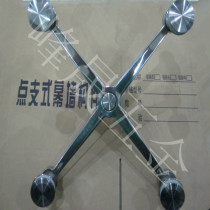 Promotion 304 Stainless Steel Barge Glass Curtain Wall Fittings Barge Adapter Adapter 300 Type Four Claw