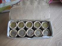 1997 New Original Original box original volume Hong Kong return two-color commemorative coin 200 sets