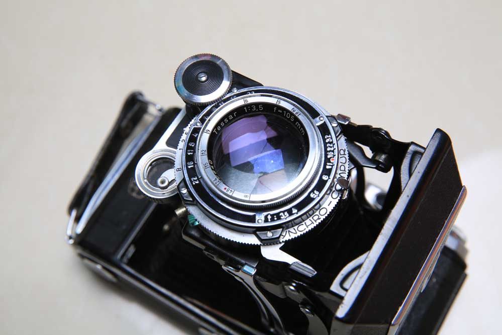 OPTON coating head Zeiss Ikon Zeiss Ikon Super Ikonta 531 2 6x9 leather chamber machine